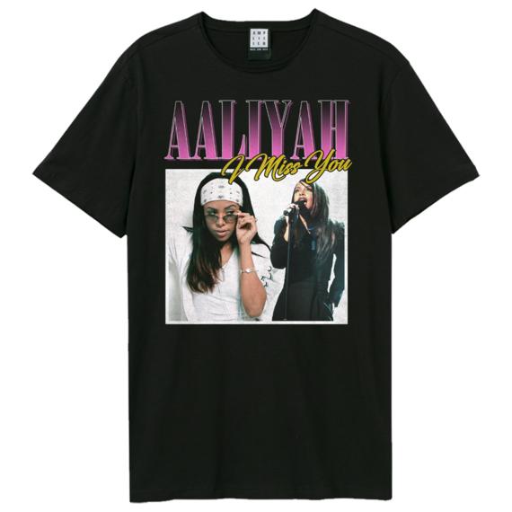 View the Aaliyah I Miss You T-Shirt online at Amplified