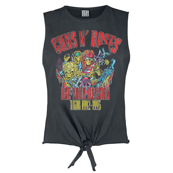 Black Speckled T-Shirt Amplified Kids GUNS N ROSES Use Your Illusion 91 