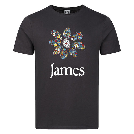View the James Multi Daisies Logo T-Shirt online at Amplified