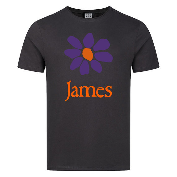 View the James Purple And Orange Daisy T-Shirt online at Amplified