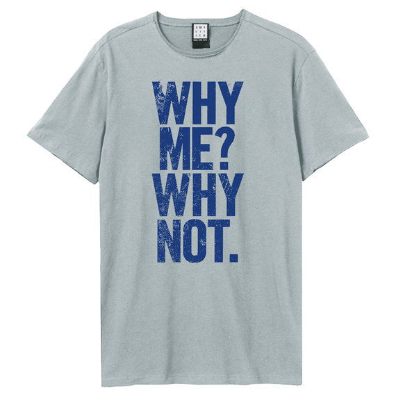 View the Liam Gallagher Why Me Slogan online at Amplified