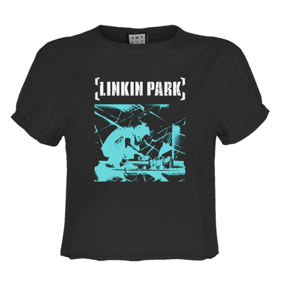 View the Linkin Park Meteora Xray Ladies Crop Top online at Amplified