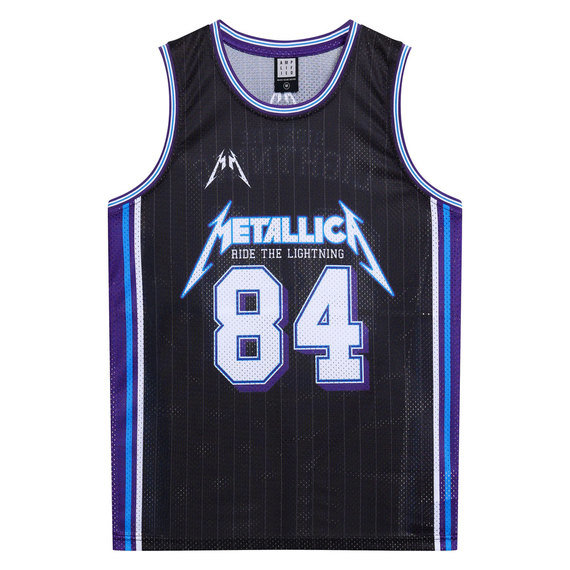 View the Metallica Basketball Vest online at Amplified