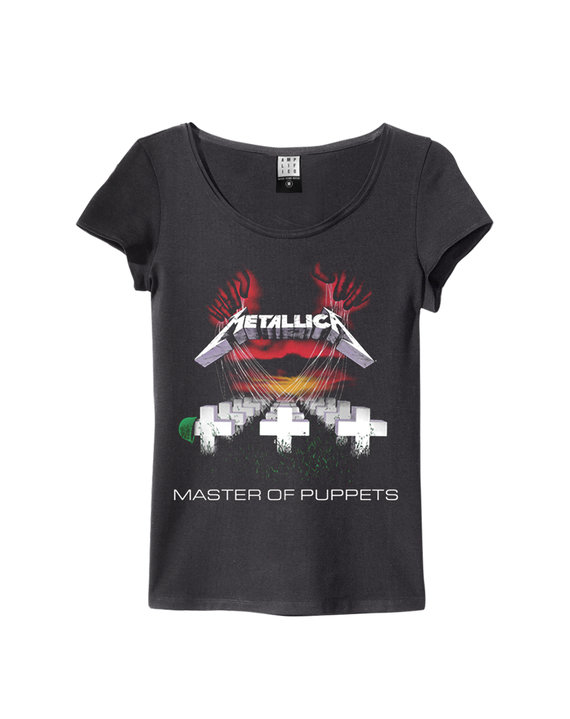 METALLICA MASTER OF PUPPETS WOMENS SLIM FIT