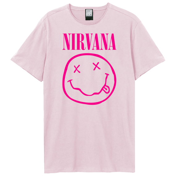 View the Nirvana Face T-Shirt online at Amplified