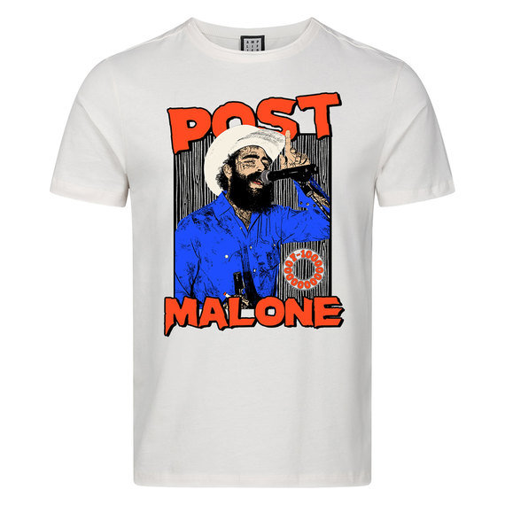 View the Post Malone Western Singer T-Shirt online at Amplified