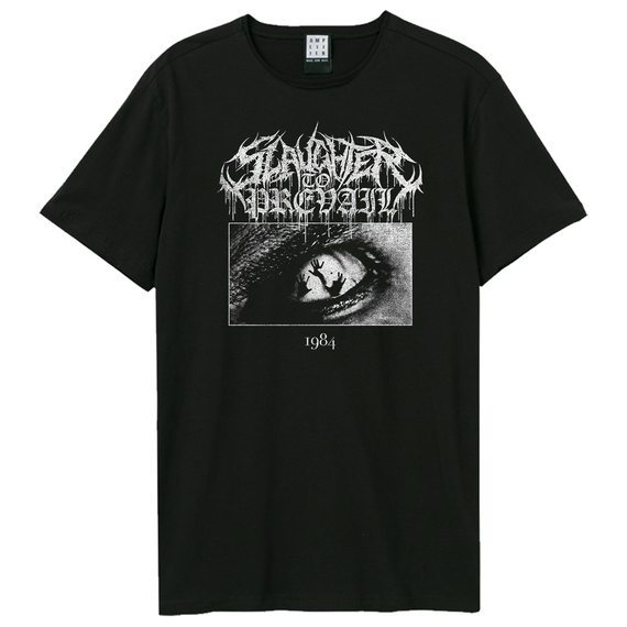 View the Slaughter to Prevail 1984 Metal Logo T-Shirt online at Amplified