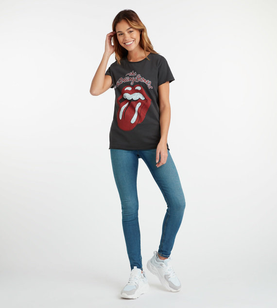 Amplified T-shirt Rolling Stones 50th Charocal NEUF