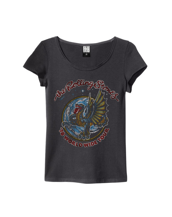 THE ROLLING STONES WORLD TOUR WOMENS SLIM FIT