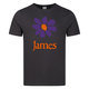 View the James Purple And Orange Daisy T-Shirt online at Amplified