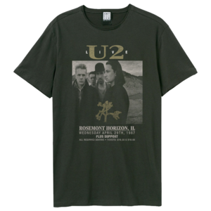 U2 Live Mens Tshirt