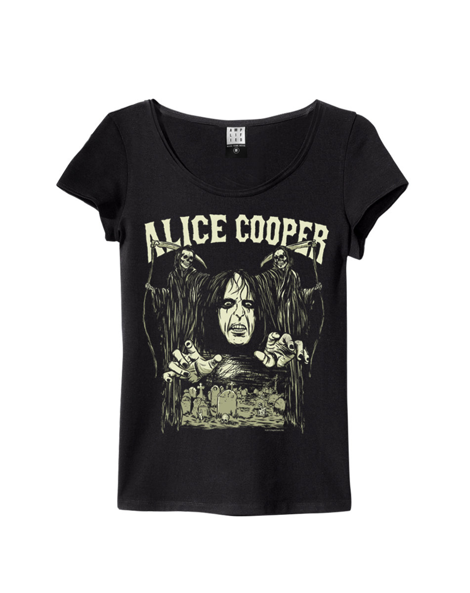 ALICE COOPER AND REAPERS WOMENS SLIM FIT