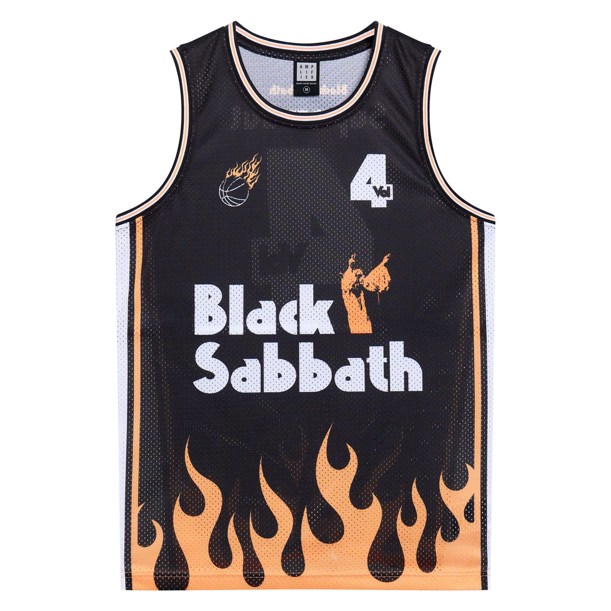 Black Sabbath Basketball Vest