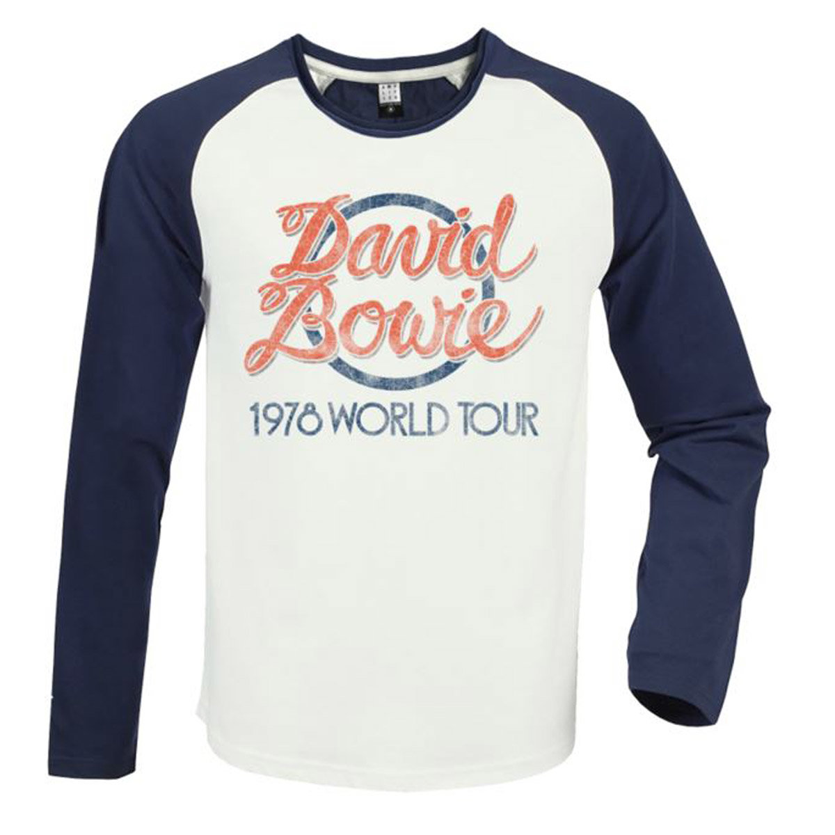 David Bowie 1978 World Tour Baseball T-Shirt