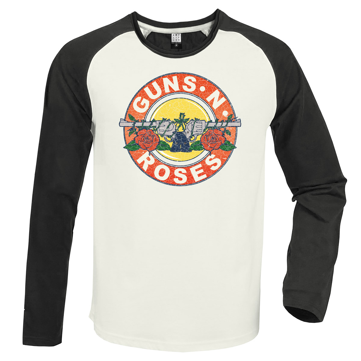 GNR  Vintage Bullet Baseball T-Shirt
