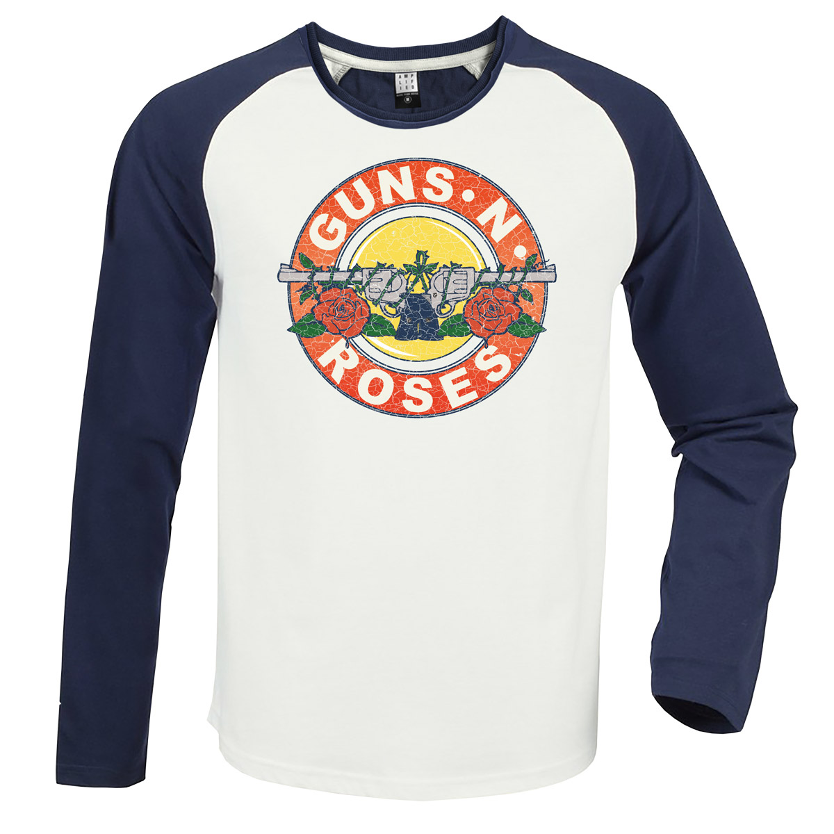 GNR  Vintage Bullet Baseball T-Shirt