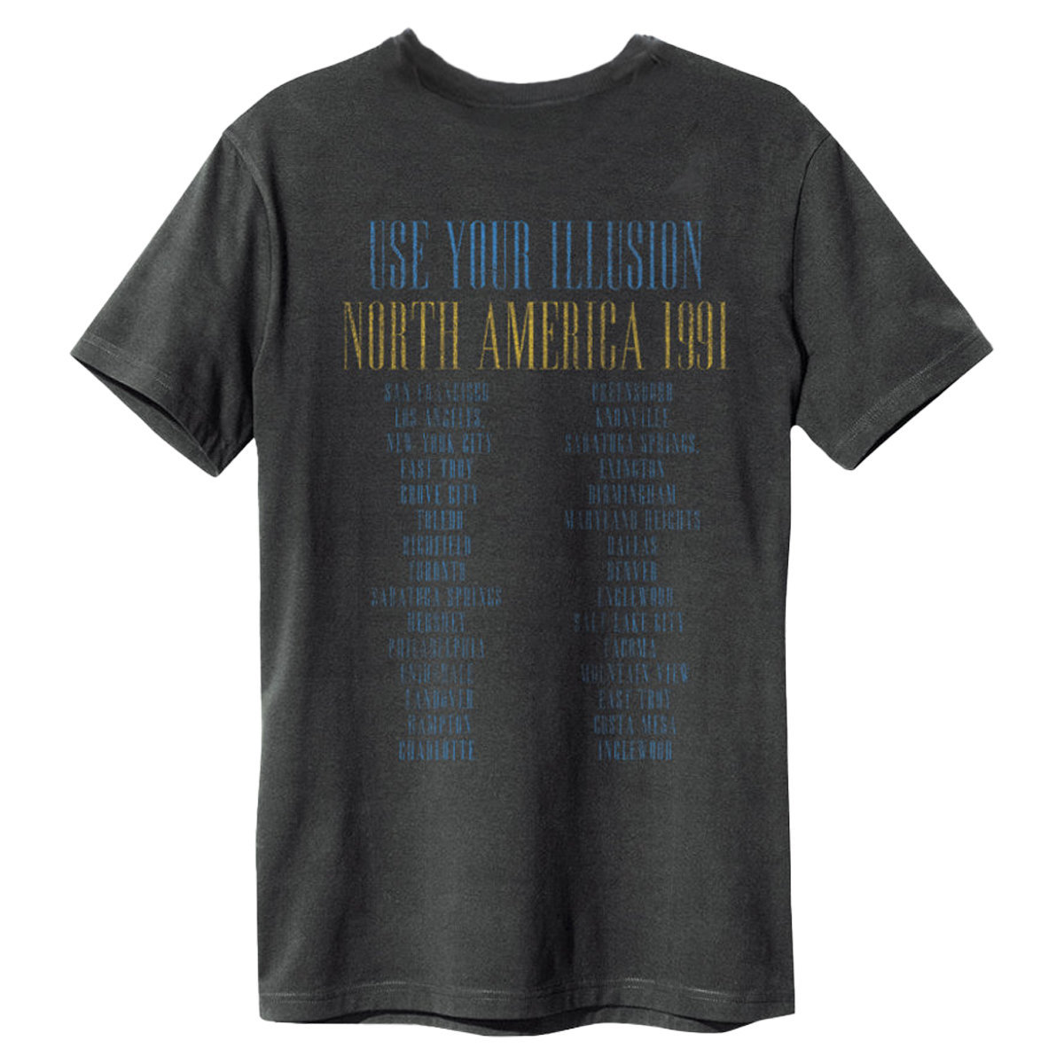 GUNS N ROSES USE YOUR ILLUSION TOUR 1991 NORTH AMERICA