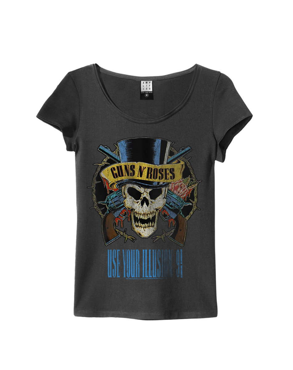 GUNS N ROSES USE YOUR ILLUSION WOMENS SLIM FIT