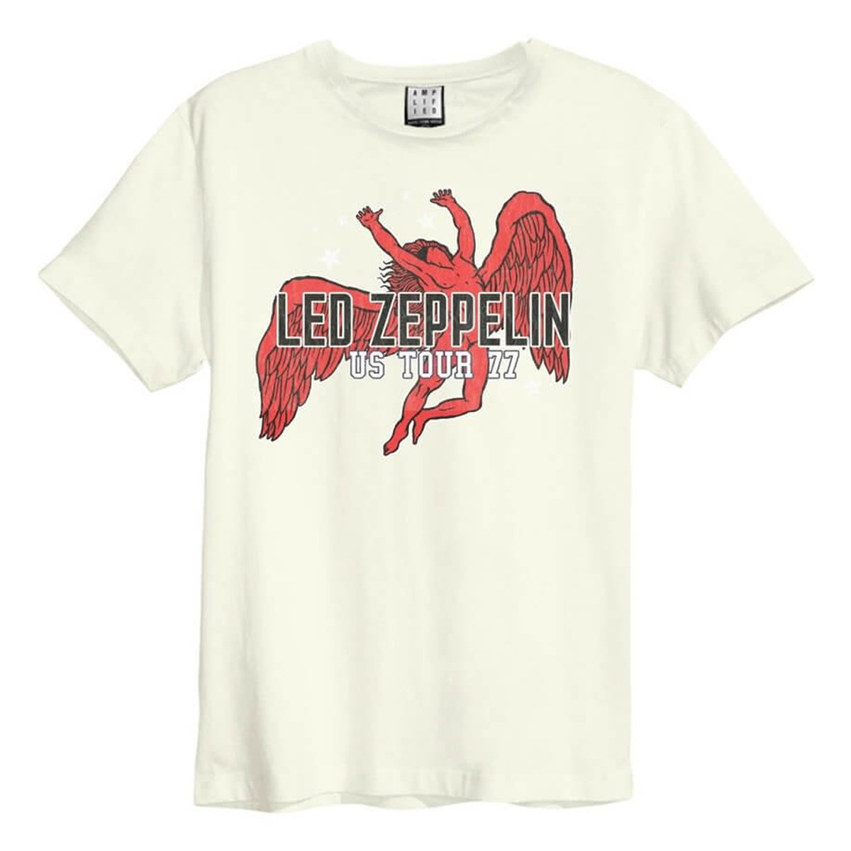 Logotipo oficial de Led Zeppelin Hoth Unisex T-shirt new con licencia Merch US Tour 77