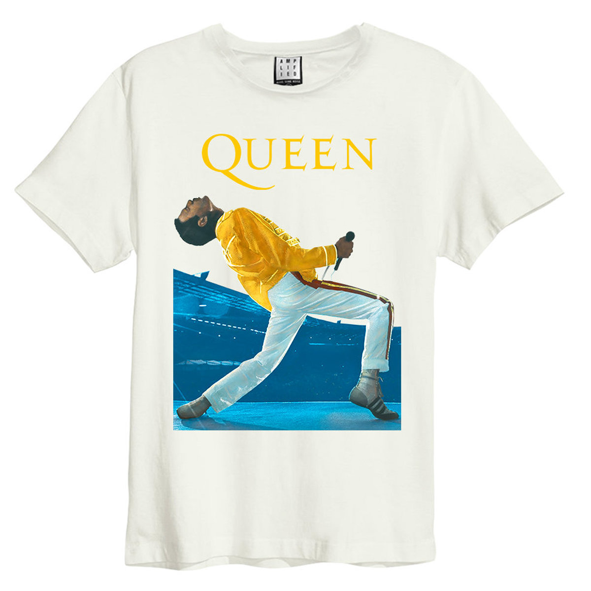QUEEN Freddie Mercury Legendary Pose Rock Band Mens T-shirt Size S-4XL queen band shirt 