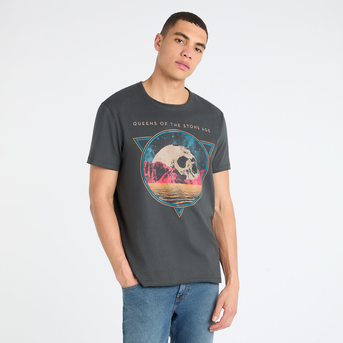 Credential frakke Træ Qotsa Skull Planet | Queens Of The Stone Age T-Shirts | Amplified Clothing®