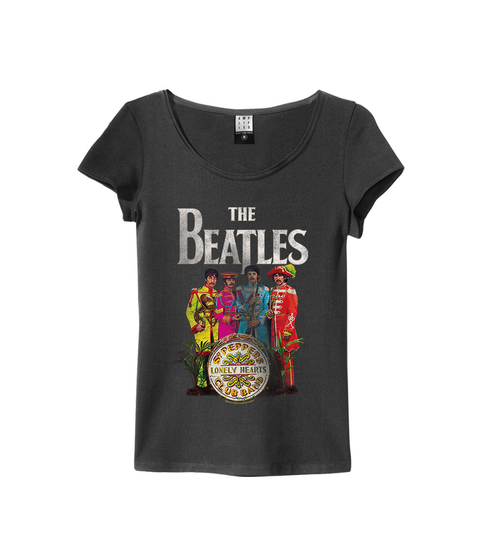 THE BEATLES LONELY HEARTS WOMENS SLIM FIT